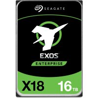 16TB Seagate Exos X18 -7200RPM 256512e/4Kn, SATA 6Gb/s