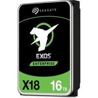 16TB Seagate Exos X18 -7200RPM 256512e/4Kn, SATA 6Gb/s