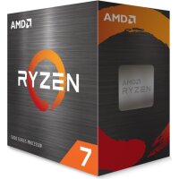 AMD Ryzen 7 5700X, 8 Cores /16T, 3.40GHz max. Turbo 4.60GHz