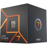 AMD Ryzen 7 7700, 8 Cores /16T, 3.80GHz max. Turbo 5.30GHz