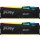 64GB (2x32GB) DDR5-6000 Kingston FURY Beast RGB EX Dual-Kit