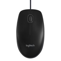 Logitech Maus B100 - Schwarz