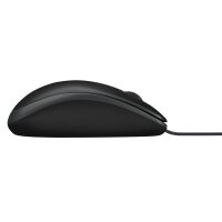 Logitech Maus B100 - Schwarz