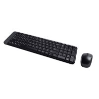 Logitech Tastatur- und Maus-Set MK220 - Schwarz