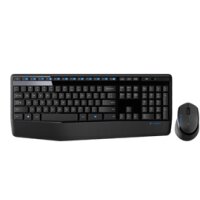 Logitech Tastatur- und Maus-Set MK345 - Englisches Layout - Schwarz