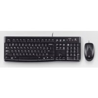 Logitech Tastatur- und Maus- Set MK120 - Schwarz