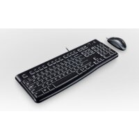 Logitech Tastatur- und Maus- Set MK120 - Schwarz