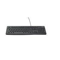 Logitech Tastatur K120 for Business - US Layout - Schwarz