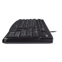 Logitech Tastatur und Maus Desktop MK120 - US Layout - Schwarz