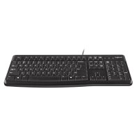 Logitech Tastatur und Maus Desktop MK120 - US Layout - Schwarz