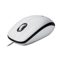 Logitech M100 - Maus - Full-Size - USB