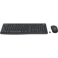 Logitech Tastatur-und-Maus-Set MK295 - Graphit