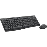 Logitech Tastatur-und-Maus-Set MK295 - Graphit