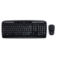 Logitech Tastatur-und-Maus-Set US-English Layout MK330 -...