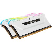 32GB (2x16GB) DDR4-3600 Corsair Vengeance RGB PRO SL White Dual-Kit